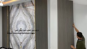 تركيب بديل الخشب للجدران في العين
