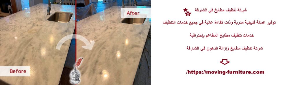 شركة تنظيف مطابخ في الشارقة