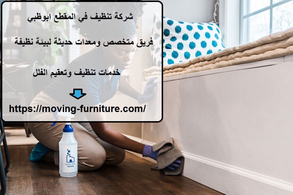 شركة تنظيف في المقطع ابوظبي